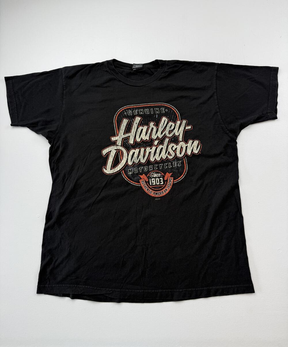 Harley-Davidson Shirt Mens Black Colboch Morristown Graphic Tee Tennessee Read